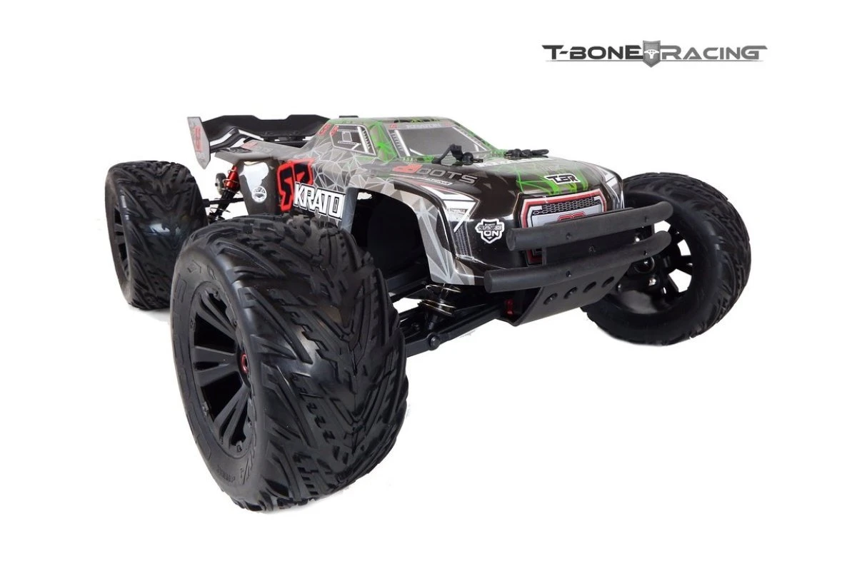 10075 | T-Bone Racing Black ARRMA Kraton Front V4 XV4 Bumper 5 10075 | T-Bone Racing Black ARRMA Kraton Front V4 XV4 Bumper - Image 3