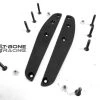 12013 | T-Bone Racing Black Axial Yeti Rear Lower Suspension Arm Guard Set