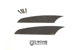 12028 | T-Bone Racing Black Axial Yeti Roof Body Fins (Pair)