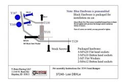 37240 | T-Bone Racing Black DBXL-E XV4 Rear Bumper -T-Bone Racing Store TBO 37240 04 1200x800 1