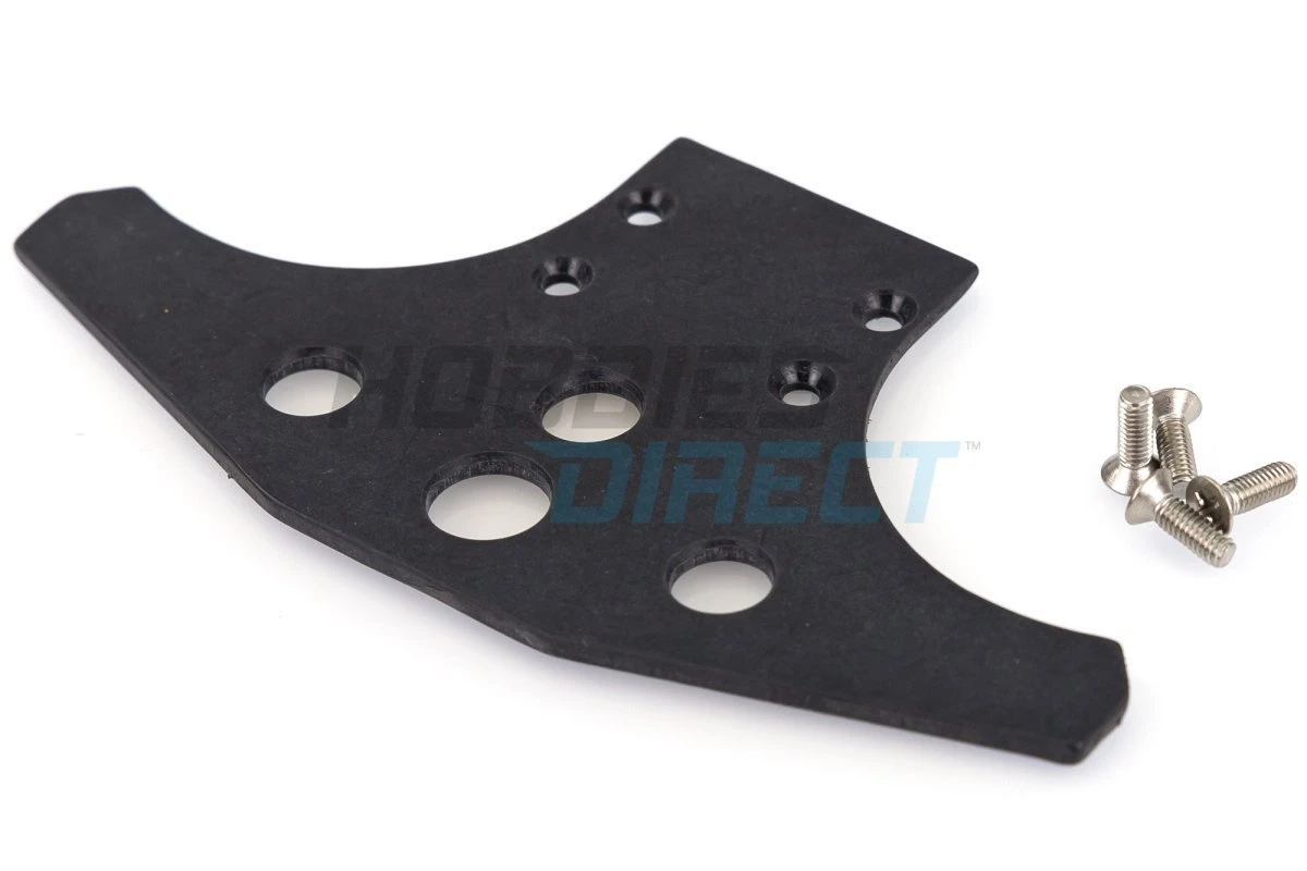 62001 | T-Bone Racing Black Traxxas Rustler Front Basher Bumper 4 62001 | T-Bone Racing Black Traxxas Rustler Front Basher Bumper - Image 2