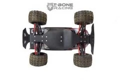 62028 | T-Bone Racing Black Traxxas 1/16 E-Revo Chassis Brace 3Pcs