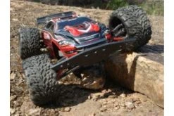 62028 | T-Bone Racing Black Traxxas 1/16 E-Revo Chassis Brace 3Pcs -T-Bone Racing Store TBO 62028 62 1200x800 1