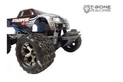62047 | T-Bone Racing Black Traxxas Stampede 4x4 Front XV4 Bumper -T-Bone Racing Store TBO 62047 55 1200x800 1