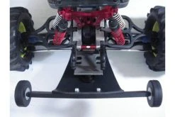 62049 | T-Bone Racing Black Traxxas E-Maxx Rear V4 Bumper & Wheelie Bar -T-Bone Racing Store TBO 62049 53 1200x800 1