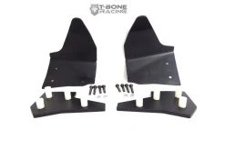 62112 | T-Bone Racing Black Traxxas X-Maxx Rear Suspension Arm A-Skid Plate Set