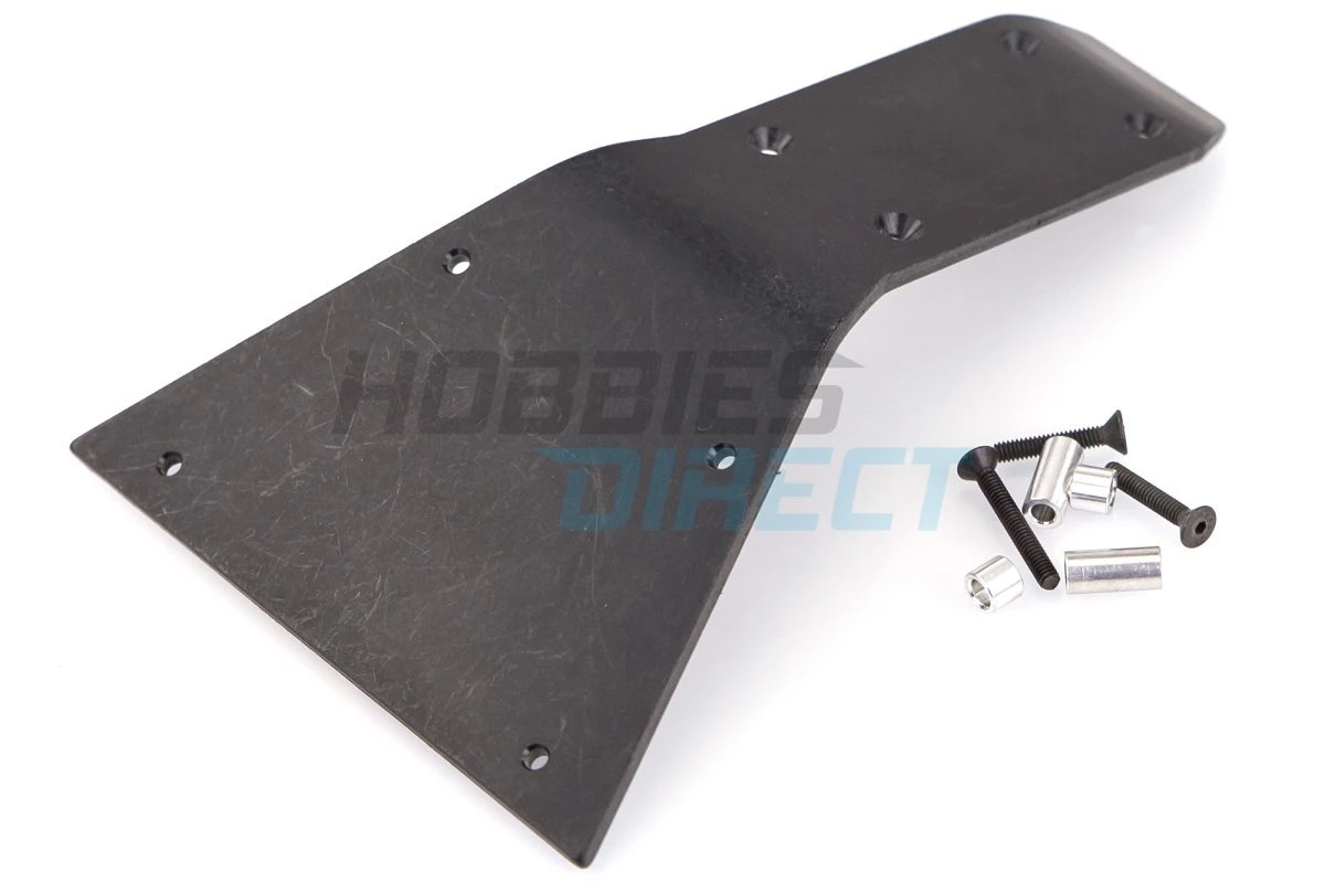 62140 | T-Bone Racing Black Traxxas Summit Rear Bumper Skid Plate 4 62140 | T-Bone Racing Black Traxxas Summit Rear Bumper Skid Plate - Image 2