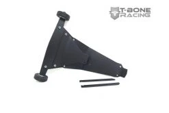62169 | T-Bone Racing Black Traxxas X-Maxx Rear V4 Bumper & Wheelie Bar