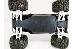 62195 | T-Bone Racing Black Traxxas Rustler 4x4 Chassis Skid Plate